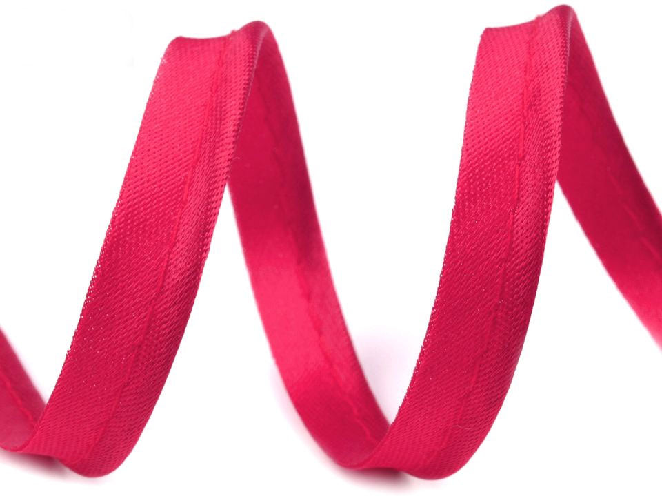 4 m Satin-Paspelband weiß