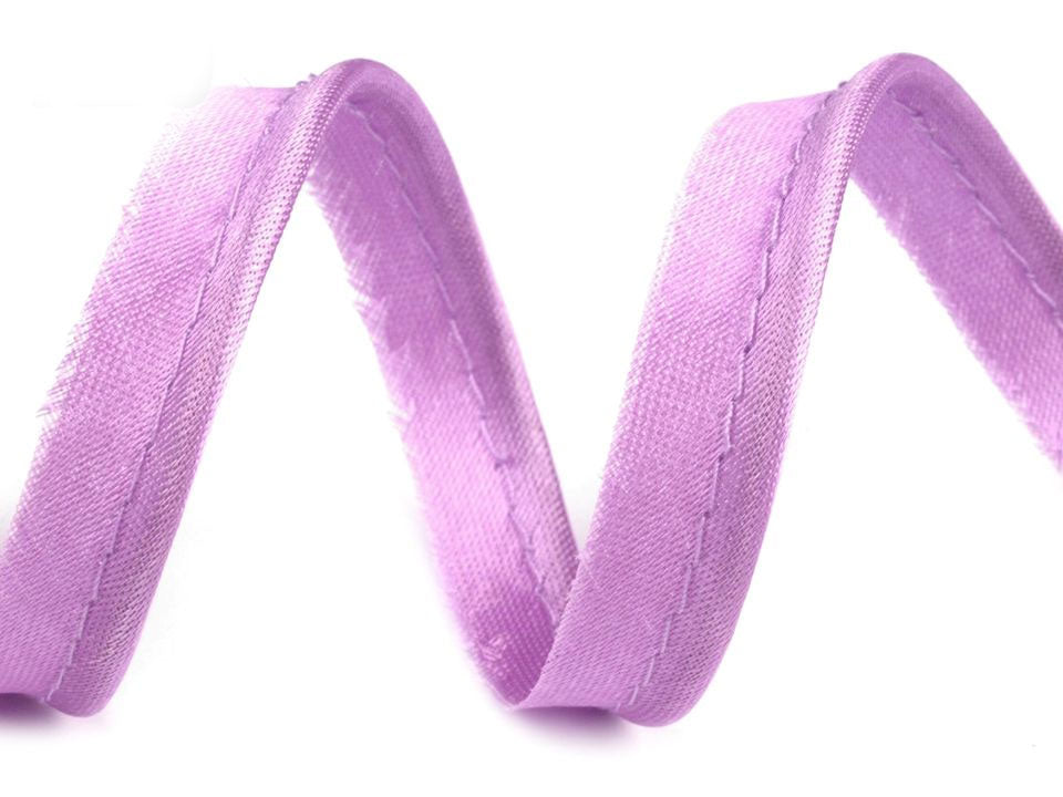 4 m Satin-Paspelband weiß