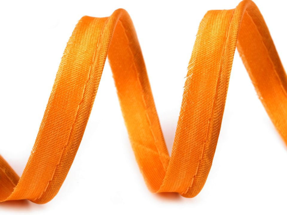 4 m Satin-Paspelband weiß