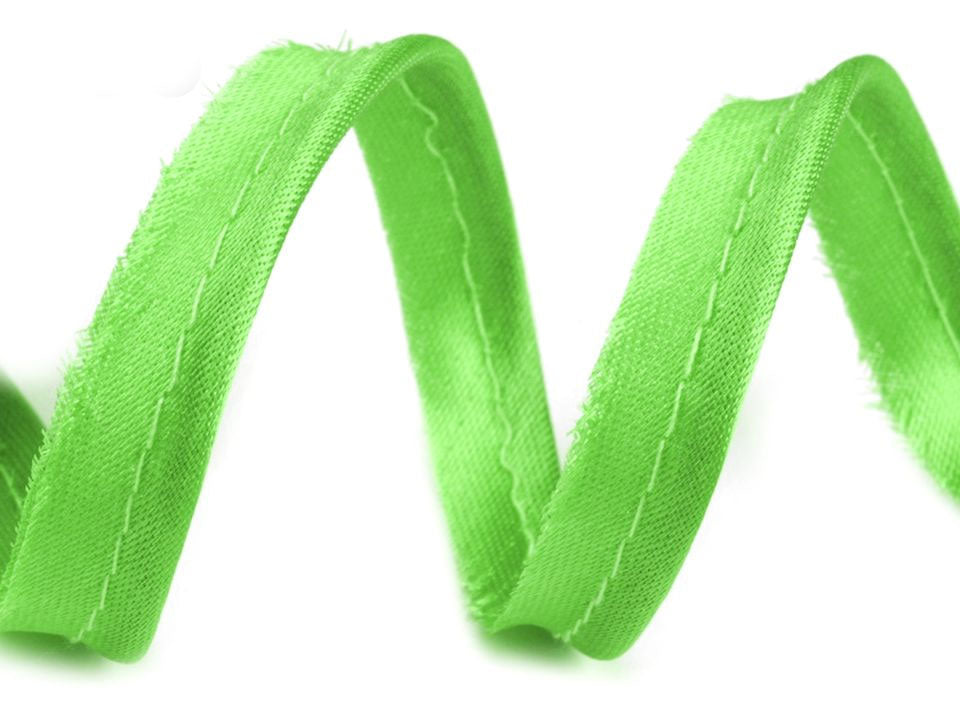 4 m Satin-Paspelband weiß