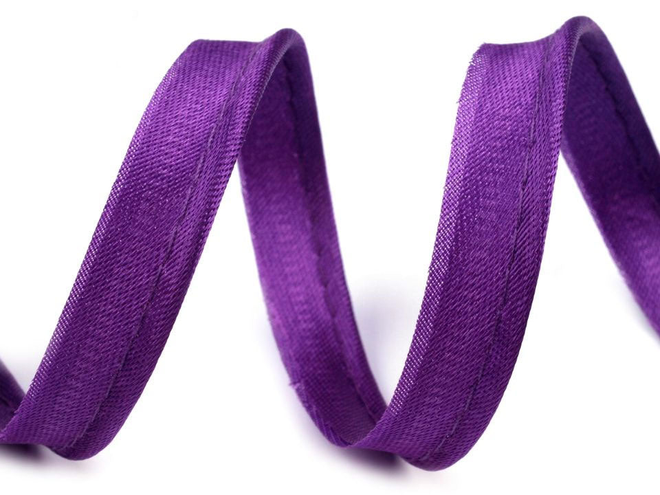 4 m Satin-Paspelband weiß