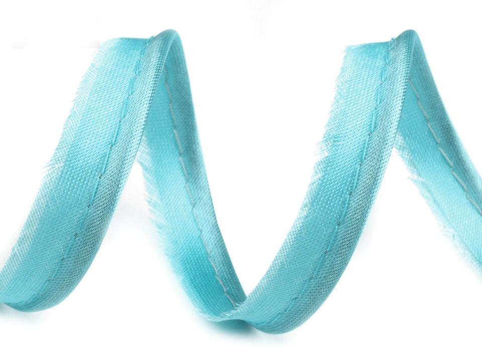 4 m Satin-Paspelband weiß