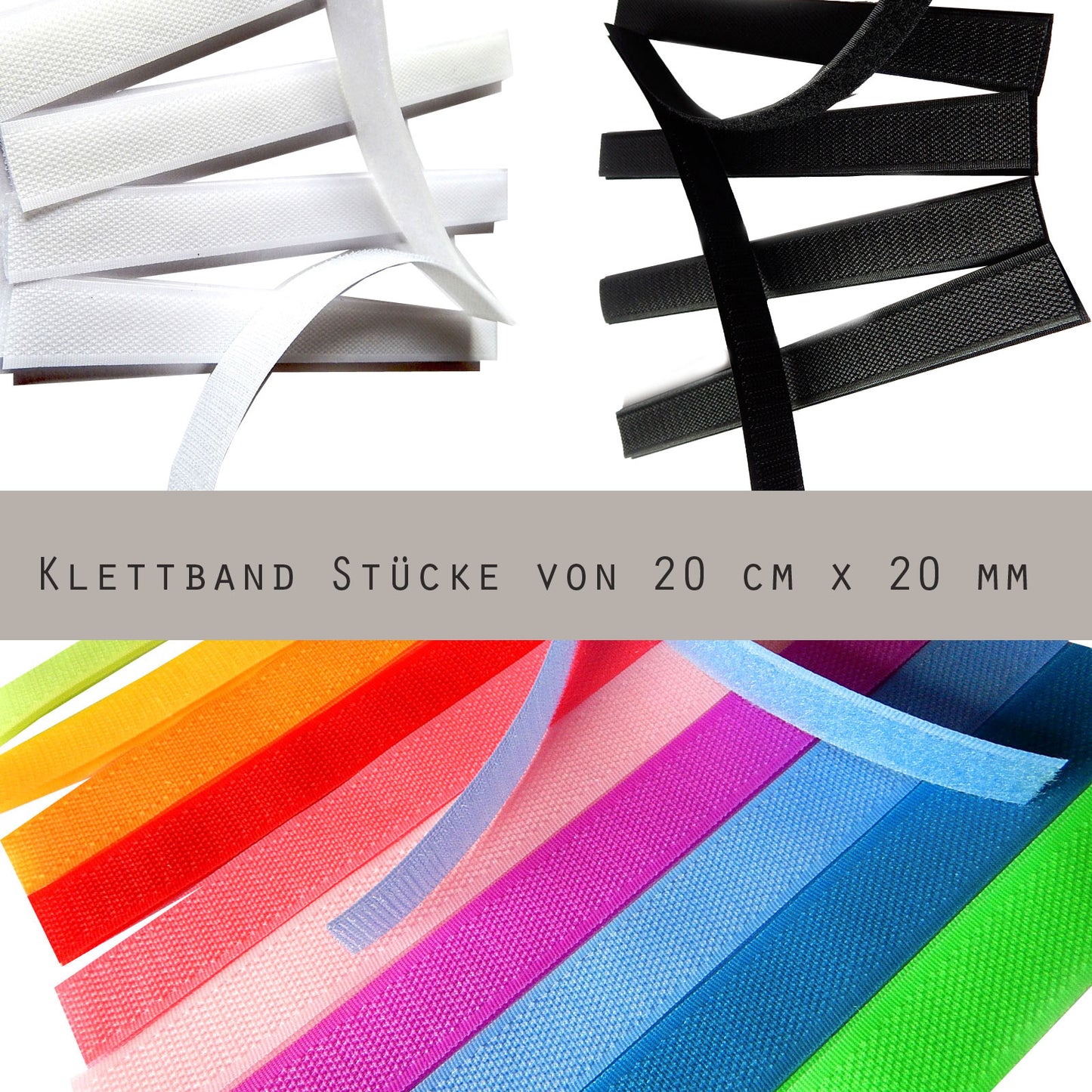 25 St. Klettband Abschnitt 20 mm